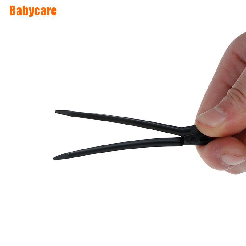 (Hàng Mới Về) Bộ 10 Kẹp Tóc Kim Loại Tạo Kiểu Tóc Chất Lượng Cao