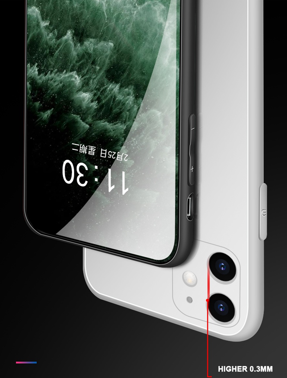 Ốp điện thoại cường lực cứng cho IPhone 11 12 Pro Max 7 8 Plus SE 2020 2 X XR XS MAX 12mini 7plus 8plus | BigBuy360 - bigbuy360.vn