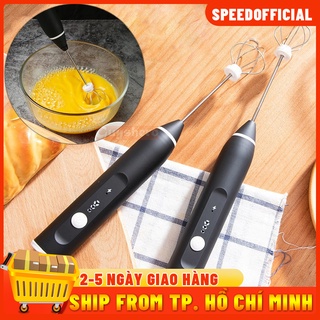 Máy đánh trứng, tạo bọt cafe mini cầm tay tiện lợi