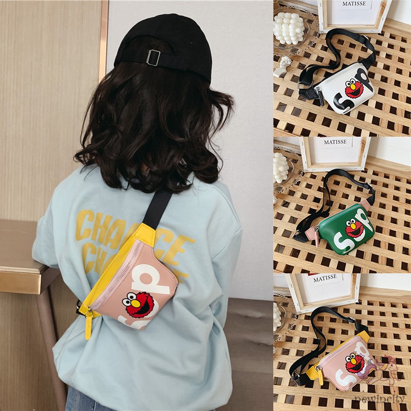 Túi đeo chéo in họa tiết hoạt hình dễ thương dành cho các bé