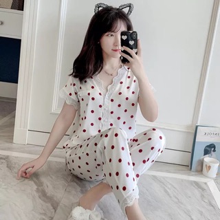 Đồ bộ lụa Quảng Châu cao cấp