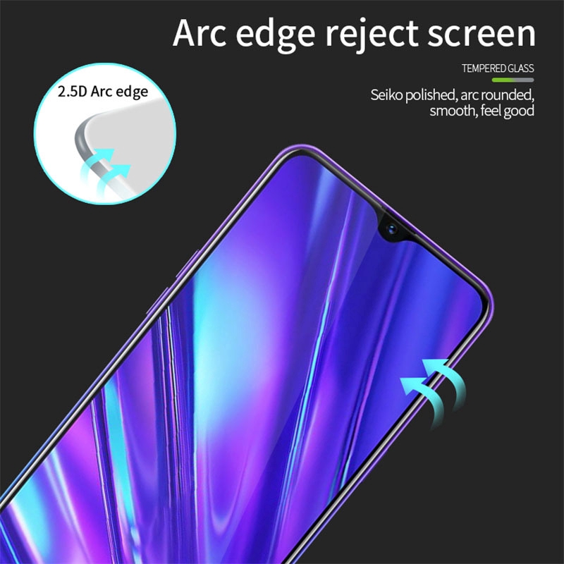 Tempered glass full screen protector for OPPO Realme5 Pro Realme 5 3 2 Pro C1 C2 X