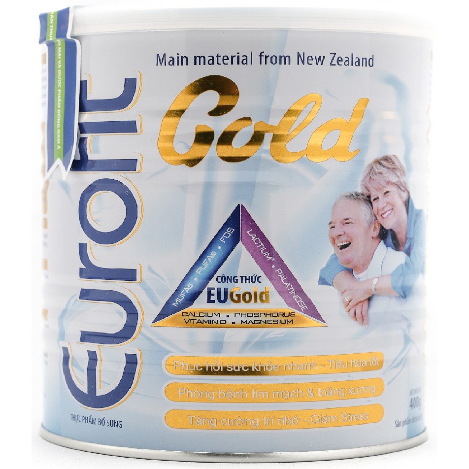Sữa Eurofit Gold dành cho người trưởng thành, trung niên, người già, người ốm cần phục hồi