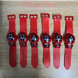 Đồng Hồ Squid game Trò Chơi Con Mực