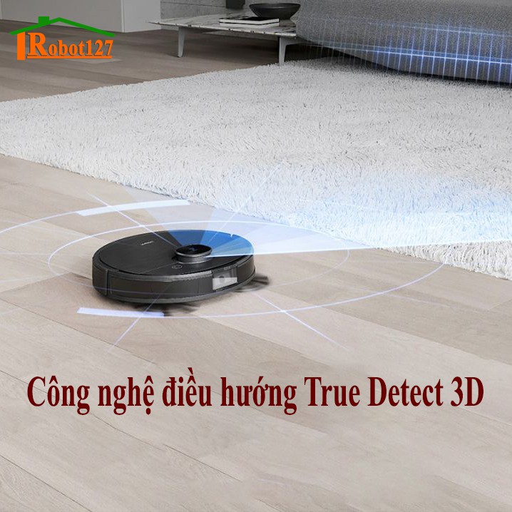 [HÀNG CHÍNH HÃNG] Robot hút bụi lau nhà Ecovacs Deboot T9 Aivi- Lực hút max 3000PA-[Tặng App Ecovacs Home]