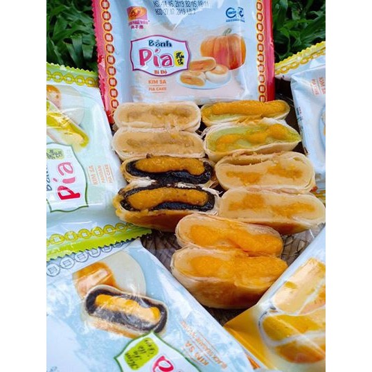 [Giá sỉ - Đặc sản Sóc Trăng] Túi 12 Cái Bánh Pía Mini Kim Sa Tân Huê Viên