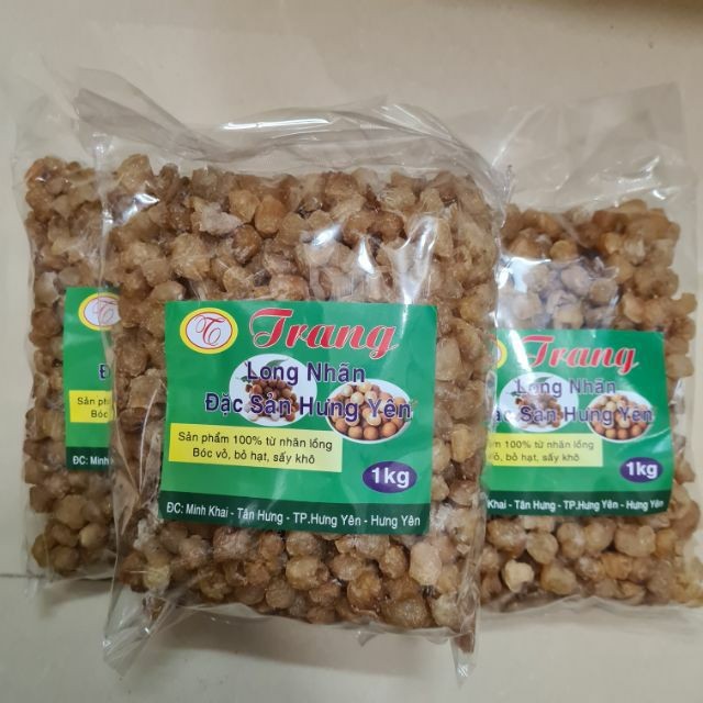 Long Nhãn Hưng Yên sấy khô, trắng đẹp 100gram