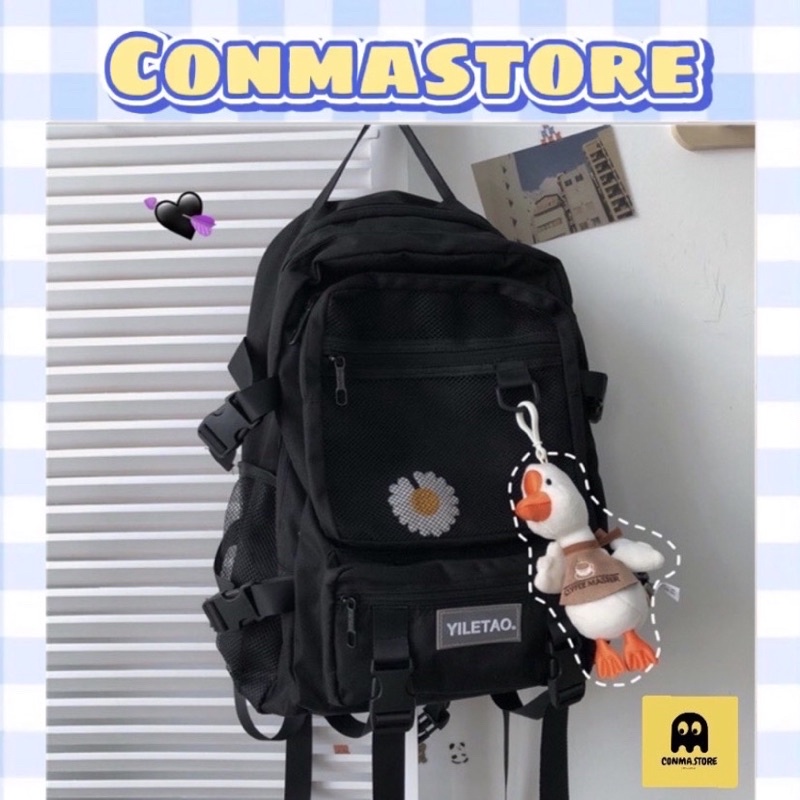 Balo Yiletao túi lưới nhiều ngăn tiện dụng 🇻🇳🇻🇳 - CÓ SẴN - Đựng cả thế giới