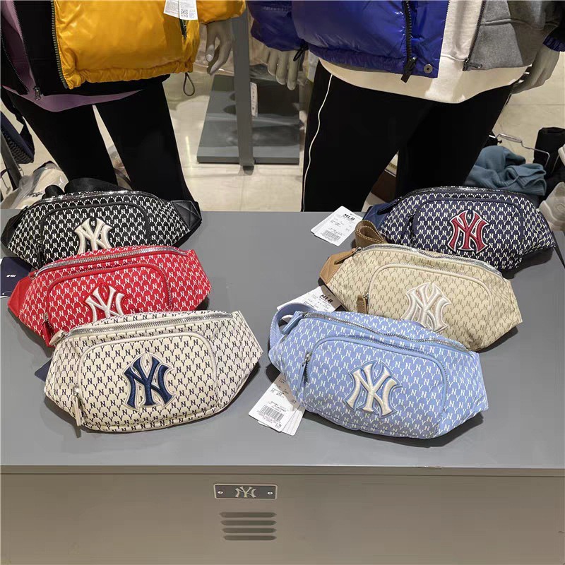 Túi đeo chéo ngực thêu chữ NY thời trang cho nam nữ | BigBuy360 - bigbuy360.vn