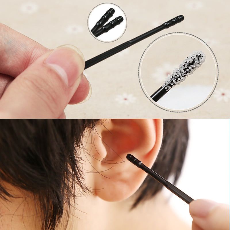Set 20 Tăm Bông Dính Vệ Sinh Tai Dùng Một Lần Thân Thiện Với Làn Da