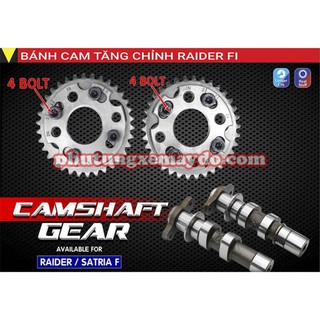Banh cam tăng chỉnh raider fi