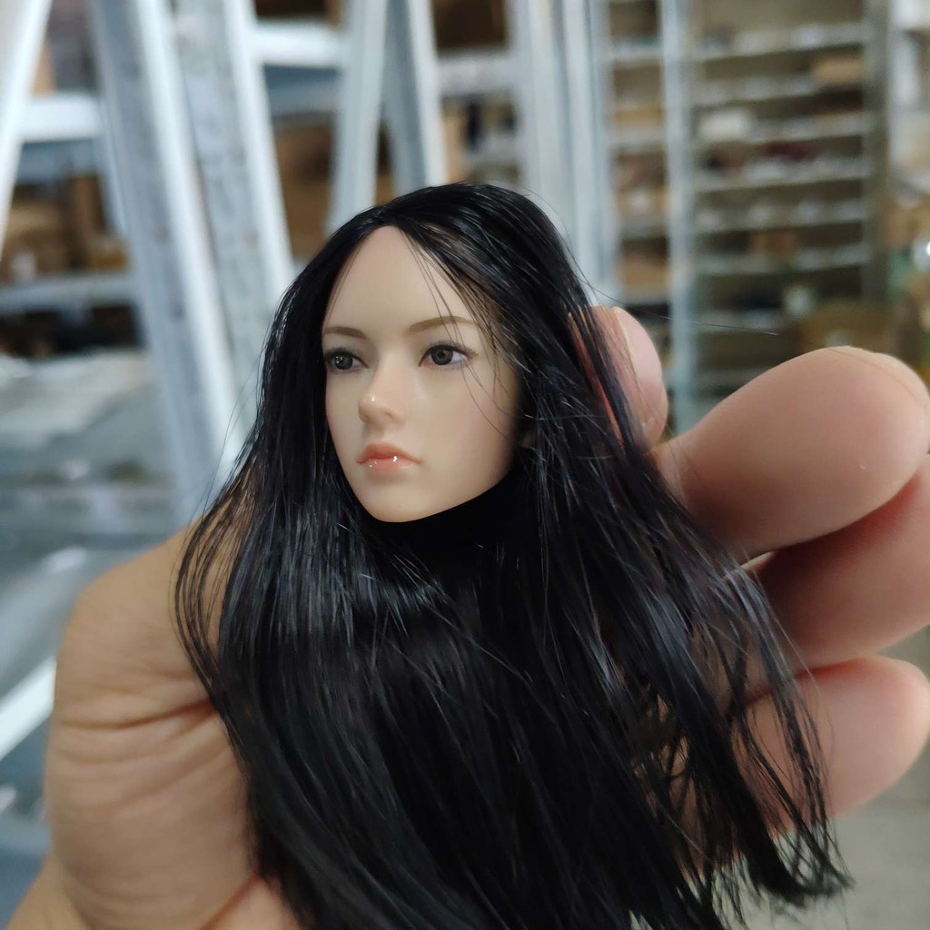 Đầu mô hình nữ SUPER DUCK SDH002 B 1/6 12"