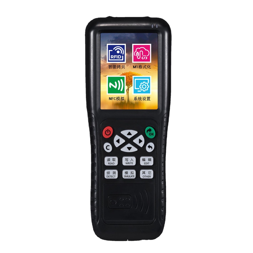 Máy sao thẻ Copykey X100 đa tần số Hỗ trợ giải mã | Máy đọc ghi thẻ từ thang máy RFID, thẻ NFC