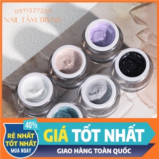 Gel xi măng chuyên dụng để trang trí móng tay sét 6 hũ