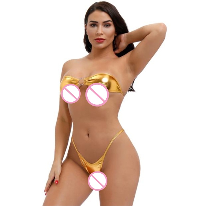 Bikini Mini 3 Điểm Kiểu Dáng Gợi Cảm Quyến Rũ Cho Nữ
