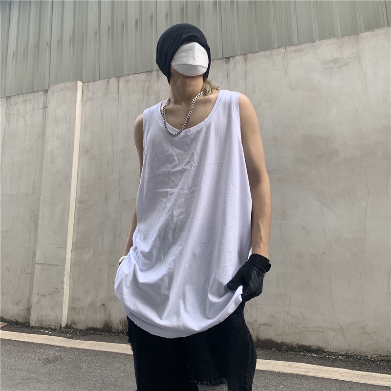 Áo Ba Lỗ Thể Thao Dáng Rộng Thiết Kế Mới Năng Động Thời Trang Mùa Hè Dành Cho Nam