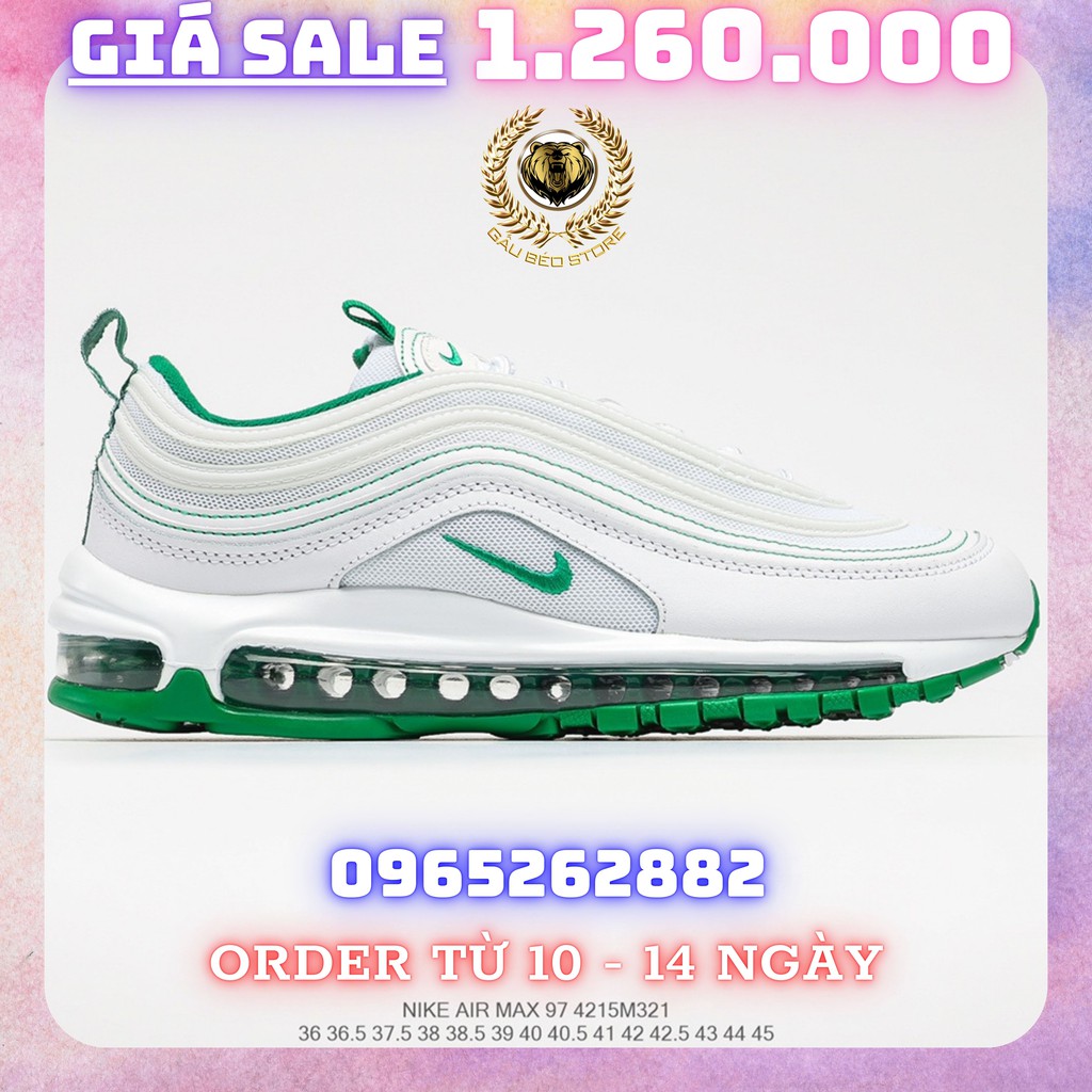 Order 1-2 Tuần + Freeship Giày Outlet Store Sneaker _Nike Air Max 97 MSP: 4215M3211 gaubeaostore.shop