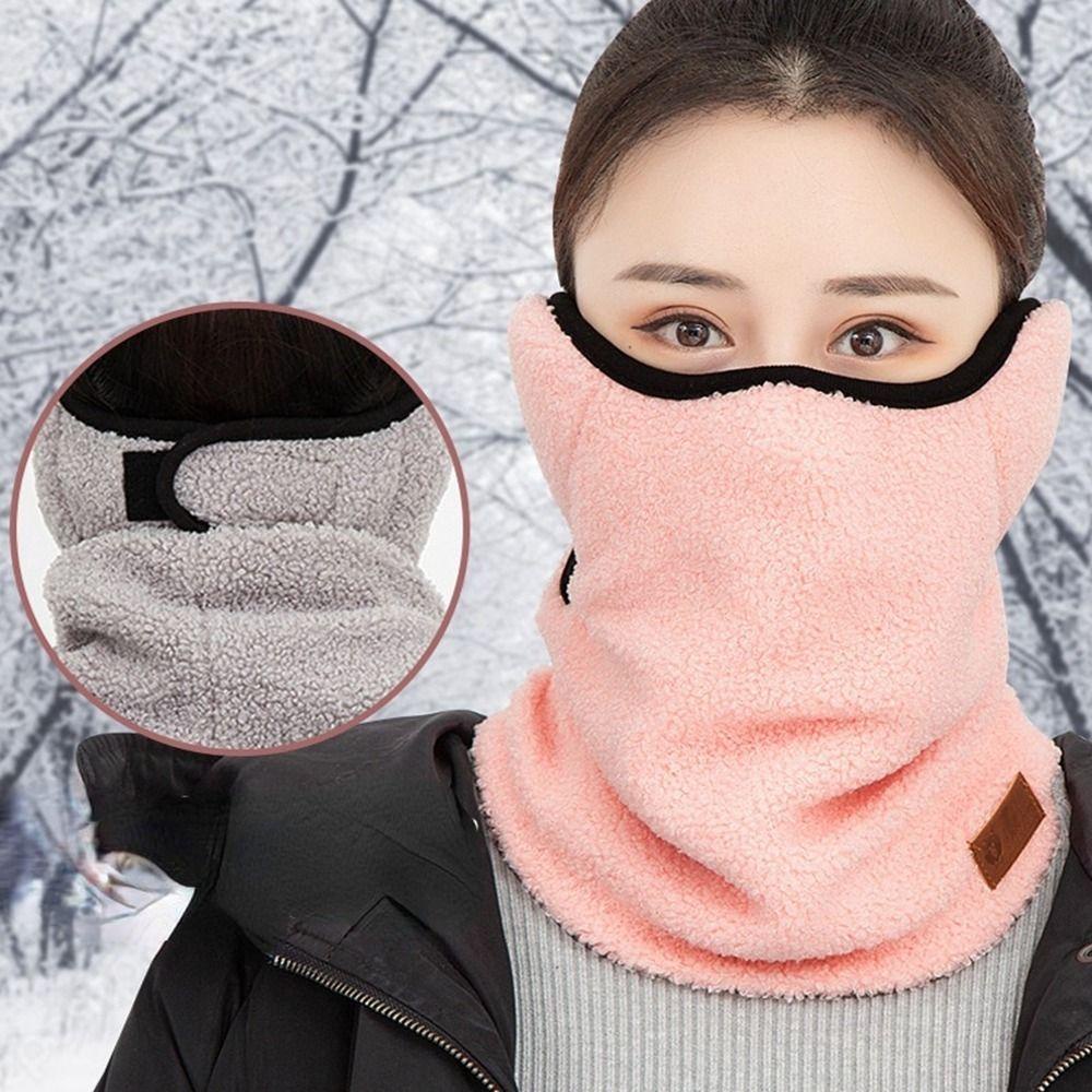 Khăn Choàng Cổ Đa Năng Giữ Ấm Tai Chống Gió Thời Trang Mùa Đông Cho Nữ