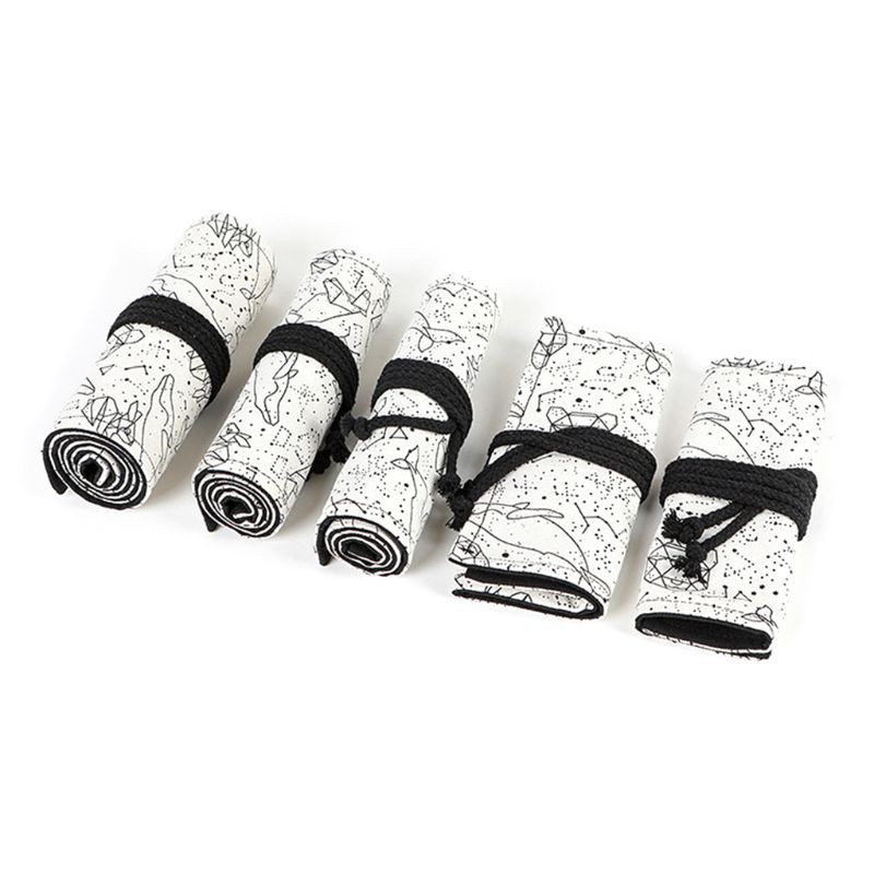 Túi đựng bút chì màu 12 / 24 / 36 / 48 / 72 lỗ bền giặt được