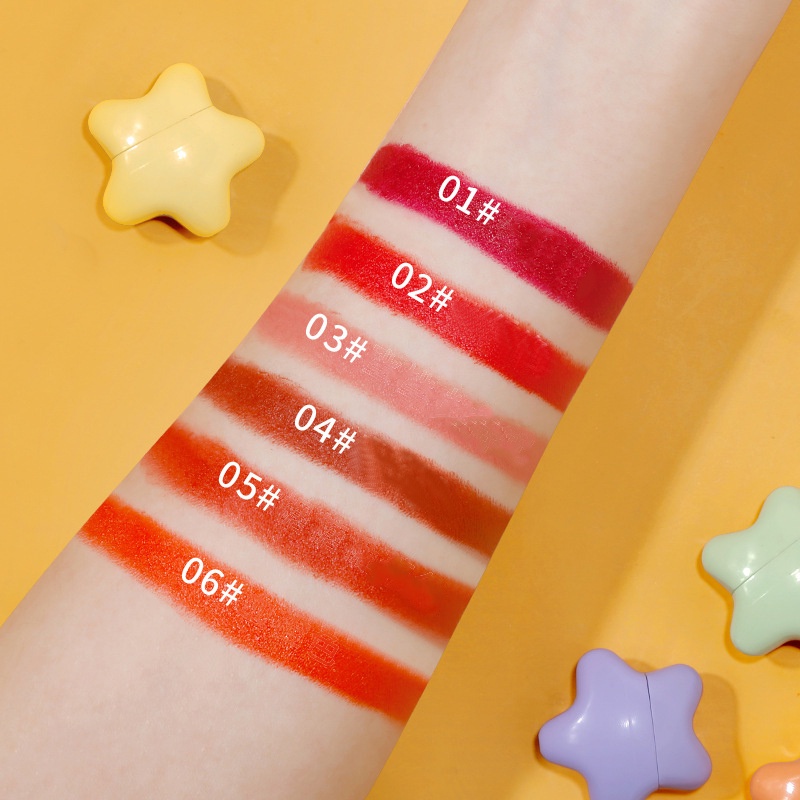Set 6 Son Môi Mini Không Dính Cốc Không Phai Màu Chất Lượng Cao