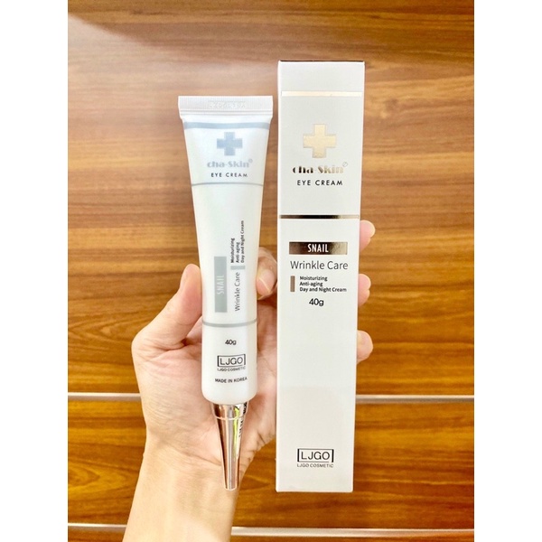 ( Co bill)Kem Mắt Ốc Sên Cha-Skin Snail Eye Cream