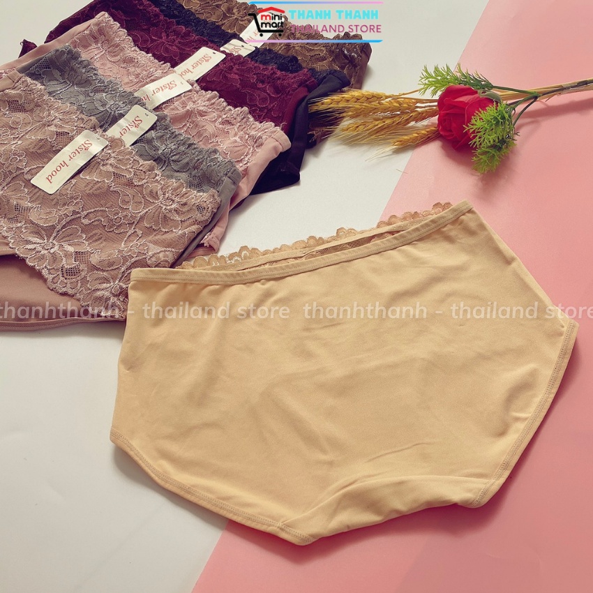 Quần lót nữ thái lan sisterhood-544  – From XL - Chất vải thun lạnh, co giản tốt, mặc rất thoải mái.