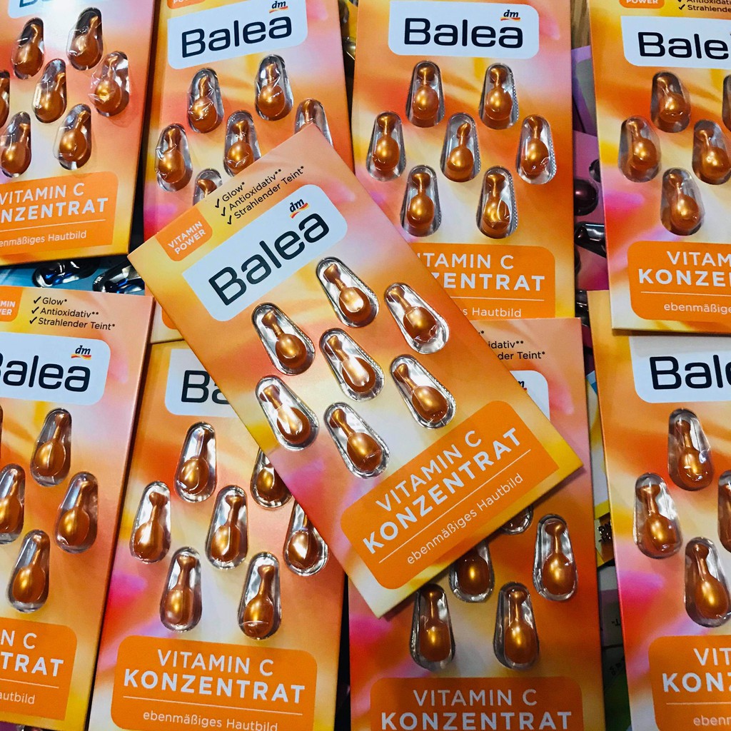 1 Vỉ Viên nang serum dưỡng da Balea Đức