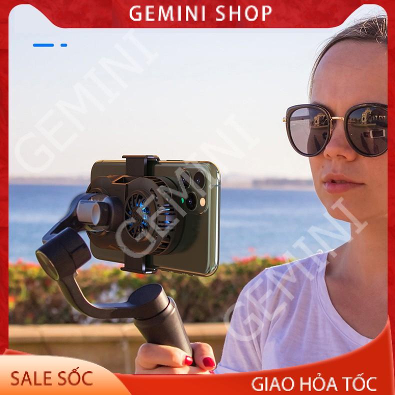 Quạt tản nhiệt điện thoại 2 quạt sò nóng lạnh memo AH102 Gaming giá rẻ GEMINI SHOP