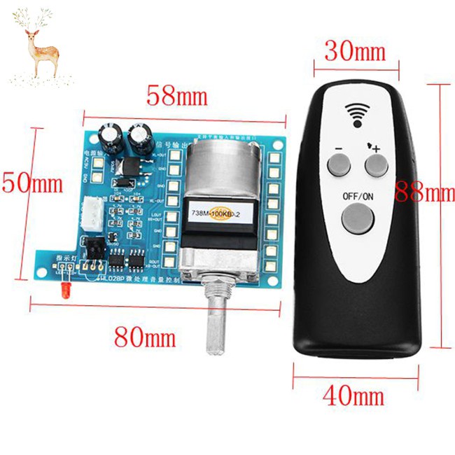 Bảng Mạch Điều Khiển Hồng Ngoại Từ Xa Ac / Dc 9v