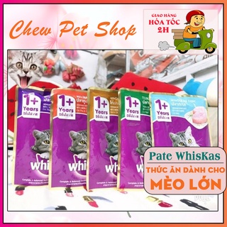 Thức ăn Pate Whiskas 80g Dành cho mèo - Phụ kiện chó mèo Chew petshop