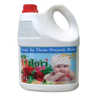 Nước giặt xả thơm baby odori bình 4Lít mua 2 nước giặt xả baby mystery tặng kèm khăn tắm cao cấp