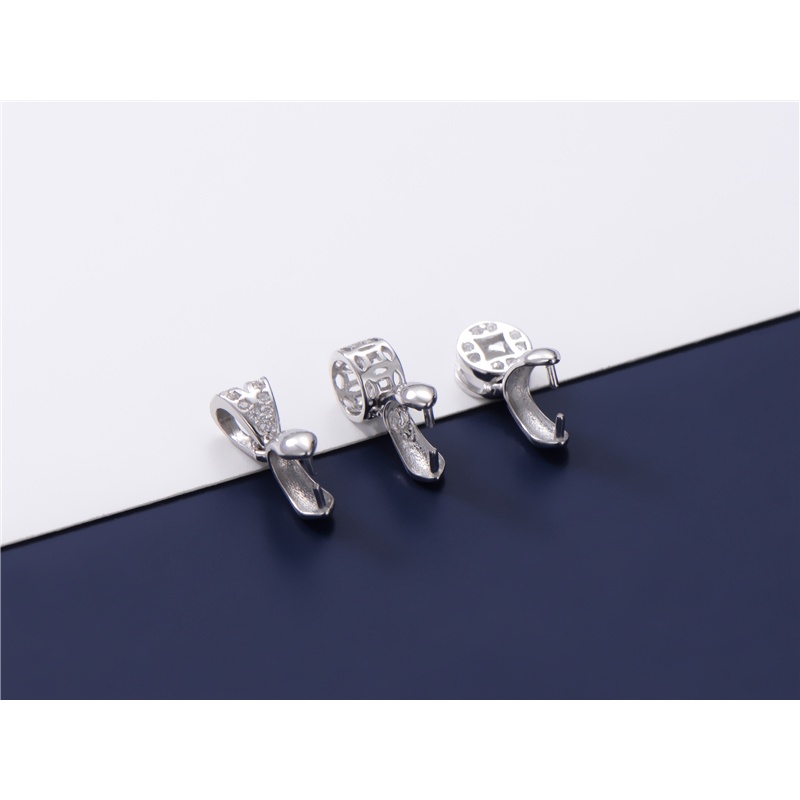 Mặt Dây Chuyền Hình Phật Bằng Bạc S925 Bằng Đá Ngọc Bích