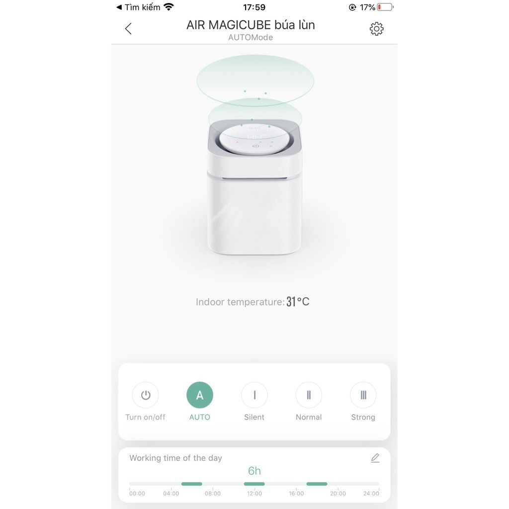 Máy Khử Mùi Làm Sạch Không Khí Thông Mình Petkit Điều Khiển Wifi Diện Rộng