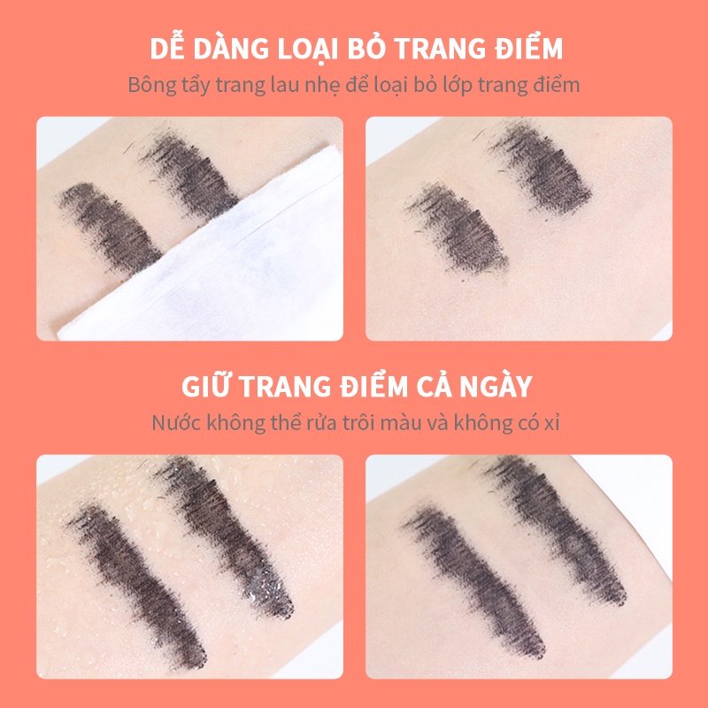 [Hàng mới về] Bộ mascara trang điểm mắt LEMOOC chống nước lâu trôi