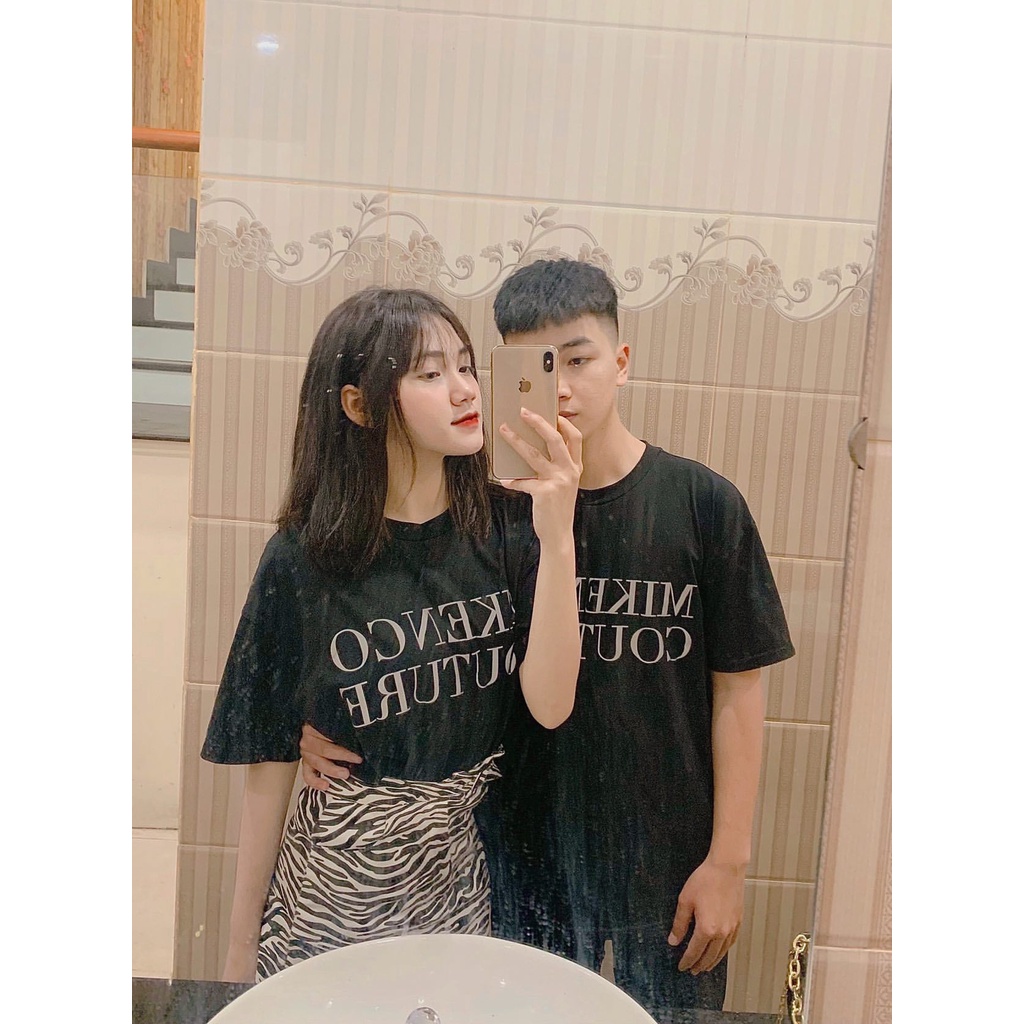 Áo Mikenco Couture 100% cotton Thoáng mát Thấm Hút Mồ Hôi