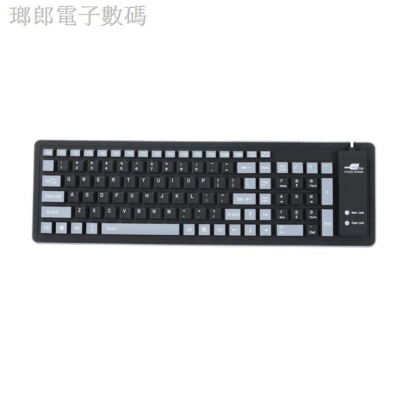 Bàn Phím Silicon Mềm Gấp Gọn Chống Thấm Nước Có Dây Usb Cho Laptop | BigBuy360 - bigbuy360.vn