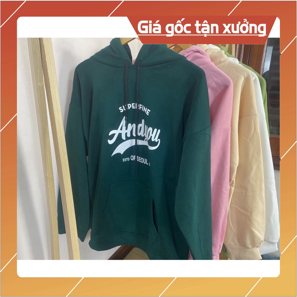 Áo Khoác nỉ HOODIE  UNISEX Nam Nữ Chất Vải Dày Dặn Ấm Áp (Mã 09 : AND YOU)