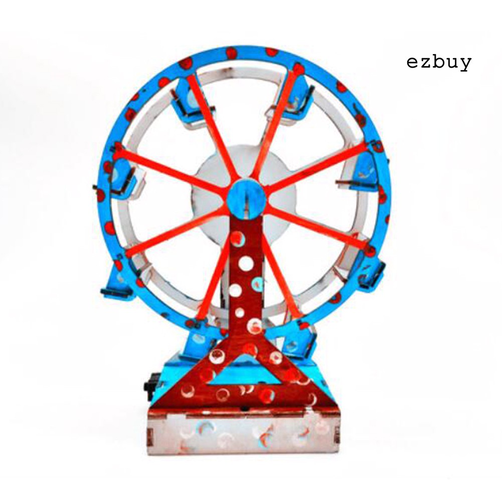 Đồ Chơi Vòng Đu Quay 3d Diy Bằng Gỗ Cho Bé