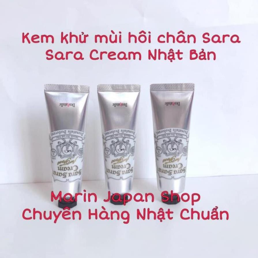 Kem Ngăn Mồ Hôi, Khử Mùi Hôi Chân Deonatulle Sara Sara Cream Nhật Bản mẫu mới