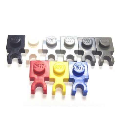 Gạch Lego 1 x 1 có kẹp thẳng đứng / Lego Part 60897, 4085d: Plate 1 x 1 with Vertical Clip