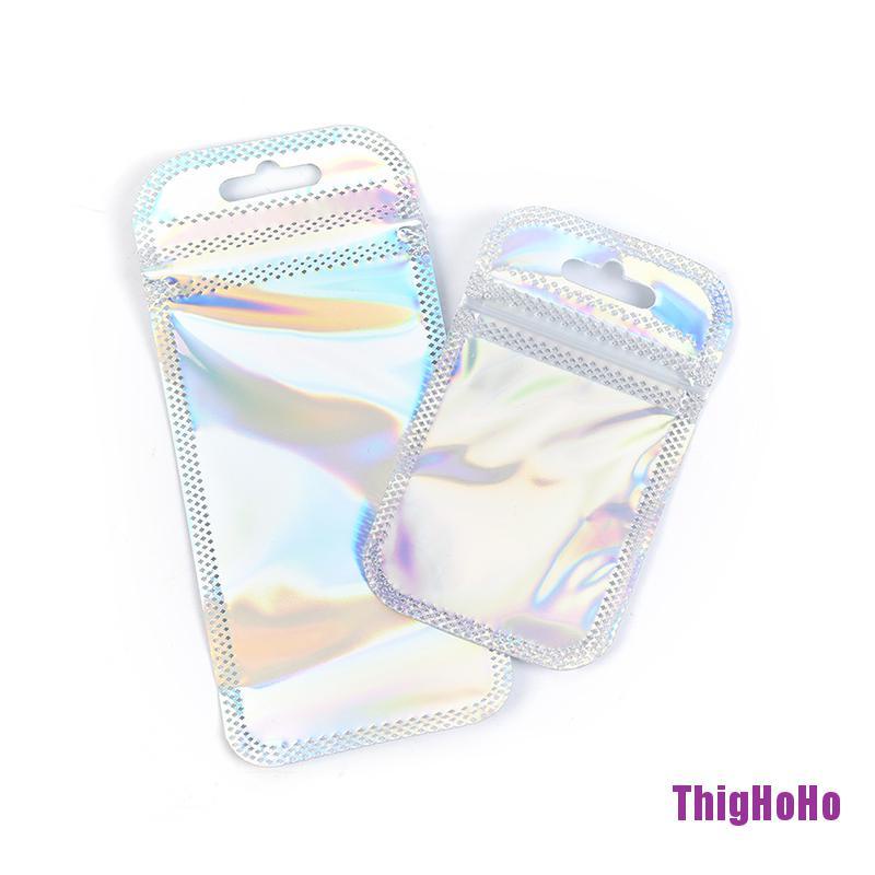 50 Túi zip nhôm đựng kẹo có thể tái sử dụng