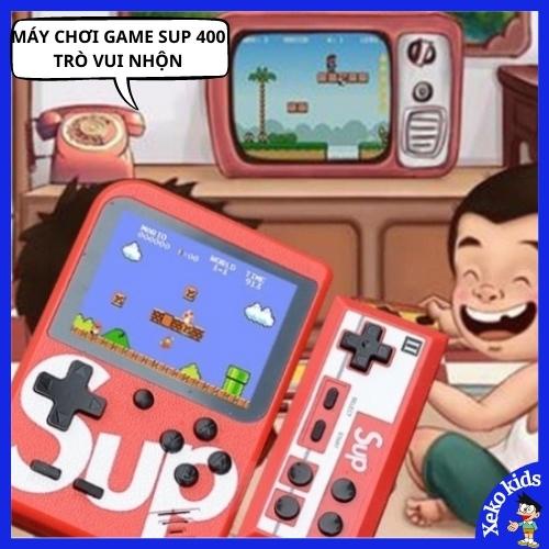 Máy chơi game cầm tay 4 nút mini SUP 400 trò vui nhộn chơi được 2 người giá rẻ. BH 6 tháng XEKO48