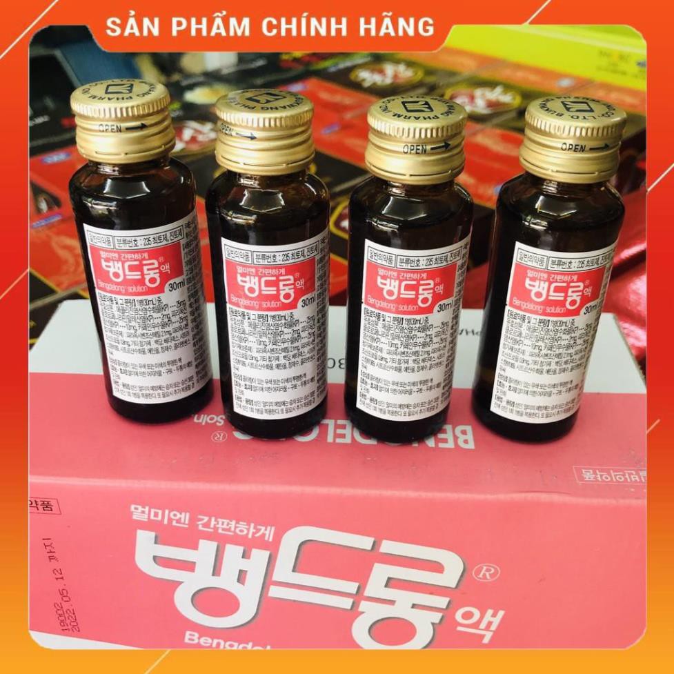 Nước uống thảo mộc chống say tàu xe Hàn Quốc