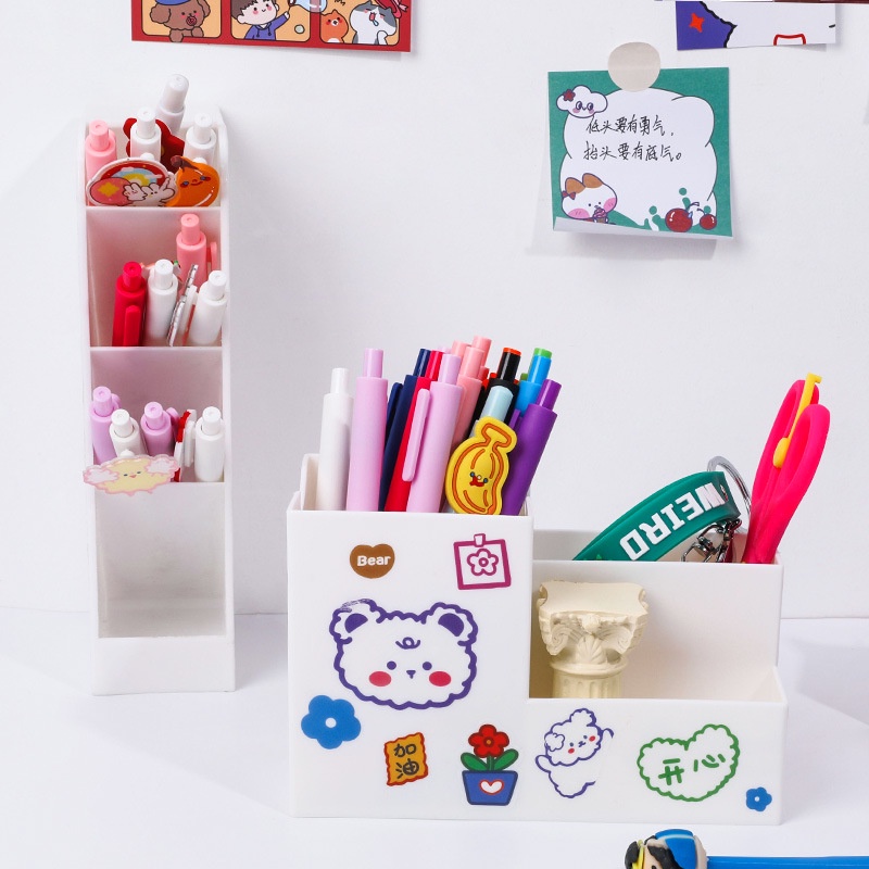 Hộp Đựng Bút Để Bàn Thiết Kế Dễ Thương Tiện Dụng