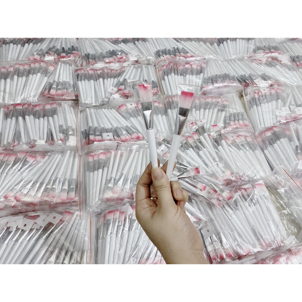 (combo 50) cọ đắp mặt nạ, cọ quét nạ,cọ silicon trộn mặt nạ