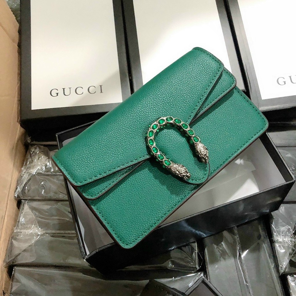 Túi Gu chì đầu rồng fullbox 4 màu cầm tay, đeo vai, đeo chéo