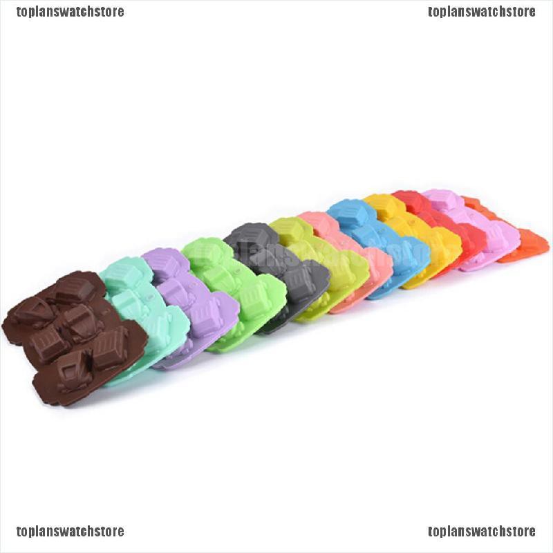 Khuôn Silicone Tạo Hình Xe Hơi Trang Trí Bánh