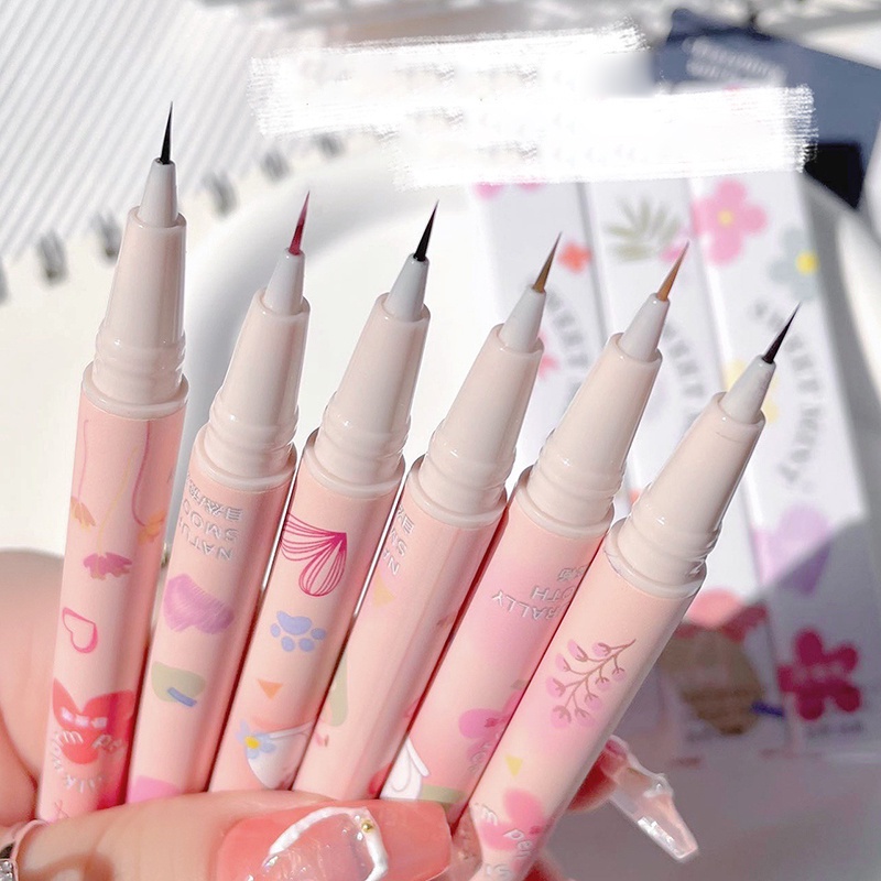 Sweet mint Bút Kẻ Mắt Dạng Lỏng Làm Sáng Mịn Đường Viền Mắt Nhanh Khô Chống Thấm Nước Và Không Bị Nhòe