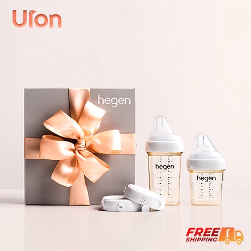 Bộ Set quà tặng Bình sữa Hegen 150ml/ 240ml Basic Stater Kit Hegen