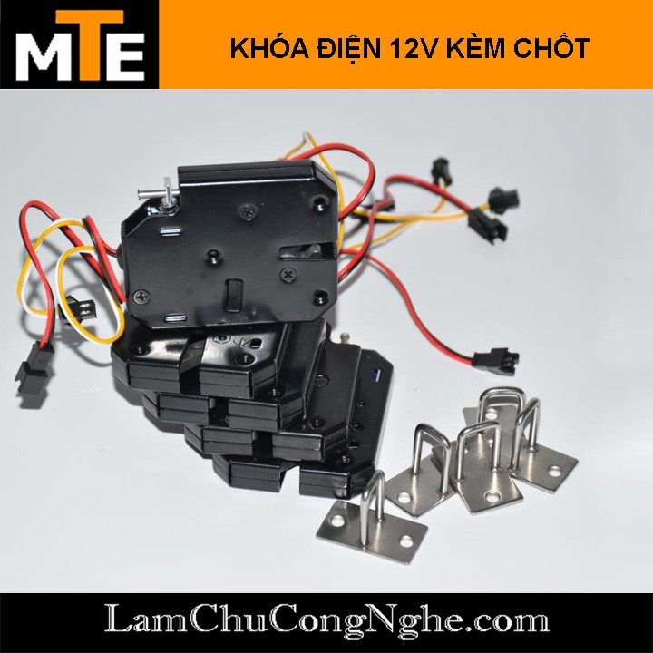 Khóa điện thông K01 minh cho tủ, hòm, hộp, các máy bán hàng tự động